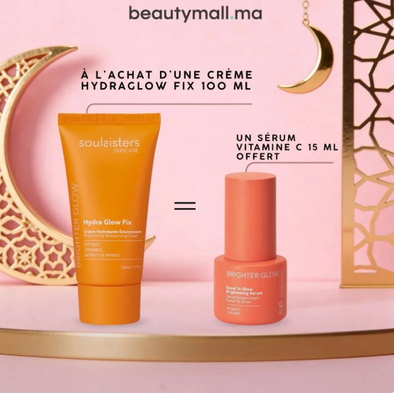 Hydra Glow Fix = Serum Booster à la Vitamine C 15ml OFFERT